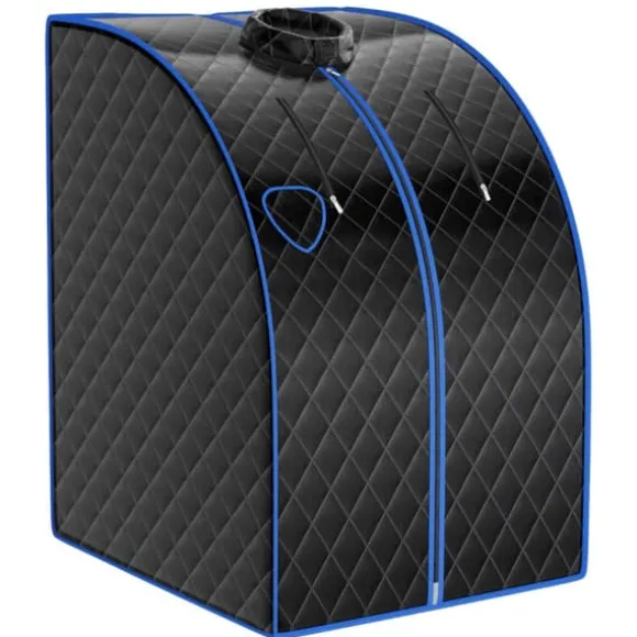 Dampsauna, 78x87x101 cm, Sort