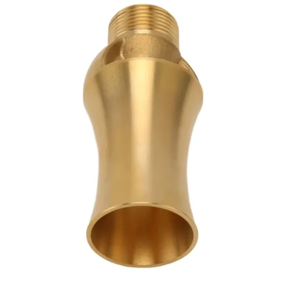 Damsprinkler Vandfontænedyse Kobber Istårn Cascade Cedersprøjtehoved til Havedam G1/2 G3/4 Universal 9,5 cm