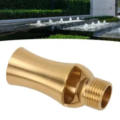 Damsprinklerdyse Kobber Istårn Kaskade Cedertræ Sprøjtehoved Til Havedam G1/2
