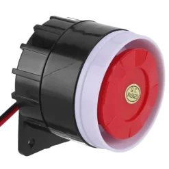DC 12V Kablet Mini Alarmhorn Hjemmesikkerhed 110 dB Lydalarmeringssystem