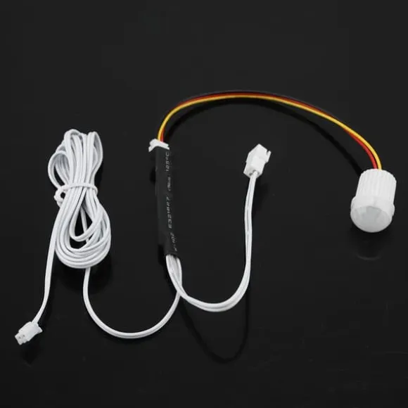 DC5-24V 1.5A Mini justerbar infrarød sensor menneskekrops induktionsafbryder til lys