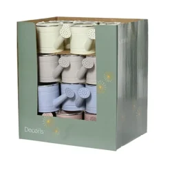 Decorative watering can Decoris Assorted colours Zinc