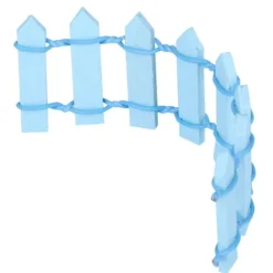 Dejlig miniature havehegn dukkehuspynt - blå