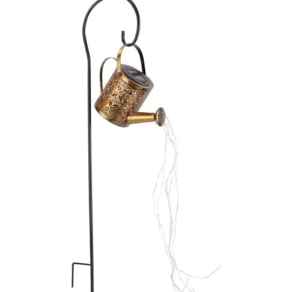 Dekorativ LED-solfyr att plantera - LUMISKY - ARROSY - H78 cm - Vattenkannas form