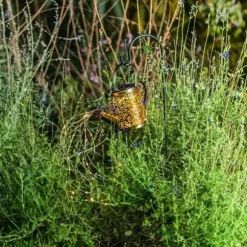 Dekorativ LED-solfyr att plantera - LUMISKY - ARROSY - H78 cm - Vattenkannas form