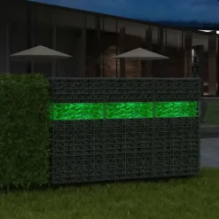 Dekorative gabion-sten i grønt glas - 60-120 mm | Vægt: 25 kg