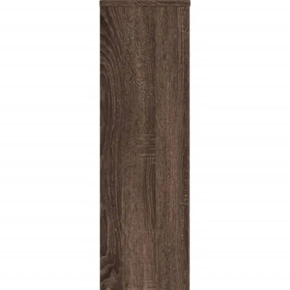 2-delt plantestativ i konstrueret træ | Farve: Brun | Størrelse: 25x25x80 cm