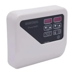 Digital Sauna Controller, Udgangseffekt 3-9KW, Arbejdsspænding 220V-240V, Temperaturinterval 40-105℃, Dimensioner 24,5x21x7,5 cm