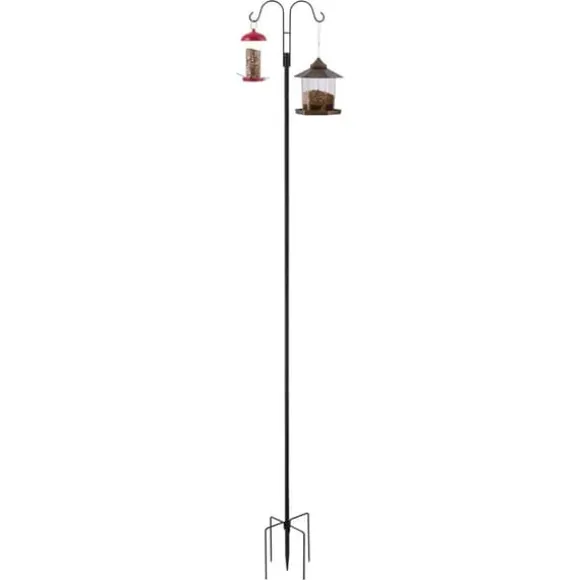 Dobbelt Hyrdekrog 8-pak, 2345 mm Kraftig Fuglefoderstang, Robust og Nem at Installere