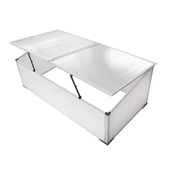 Drivbænk 2 låg - Minidrivhus til forkultivering | Størrelse: 110x55x41 cm