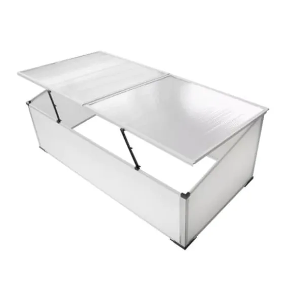 Drivbænk 2 låg - Minidrivhus til forkultivering | Størrelse: 110x55x41 cm