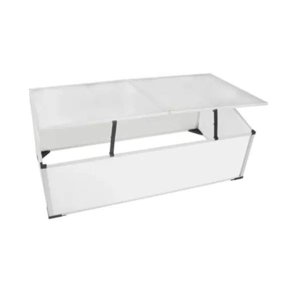 Drivbænk 2 låg - Minidrivhus til forkultivering | Størrelse: 110x55x41 cm