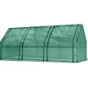 DRIVHUS 240*90*90 CM, PE-FOLIE 135G, METALKONSTRUKTION - T N15-912