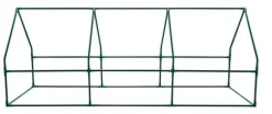 DRIVHUS 240*90*90 CM, PE-FOLIE 135G, METALKONSTRUKTION - T N15-912