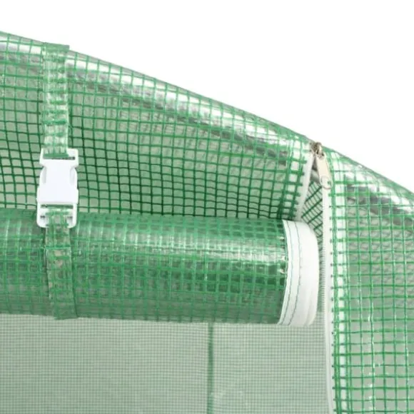 Drivhus 6 m² - Plantehus i PE-netstof | Størrelse: 3x2x2 m