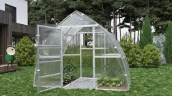 Drivhus "Arrow" 3x8m med 6mm polycarbonat