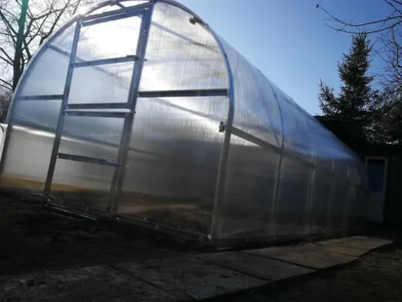 Drivhus Baumera BALTIC 3x10m med 6 mm polycarbonatbelægning