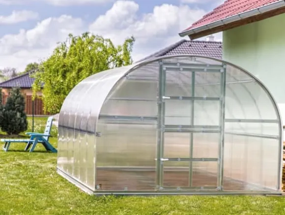 Drivhus Baumera Klasika 3x6m med 6 mm polycarbonat belægning