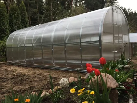 Drivhus Baumera Klasika 3x6m med 6 mm polycarbonat belægning
