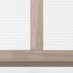 Drivhus i grantræ til planter og urter - 110x58,5x39 cm | Farve: Grå