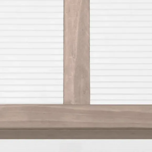 Drivhus i grantræ til planter og urter - 110x58,5x39 cm | Farve: Grå