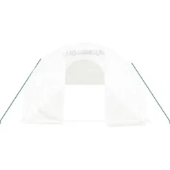 Drivhus med stålstel 30 m² 10x3x2 m hvid - Drivhus - Drivhuse - Home & Living