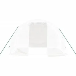 Drivhus med stålstel 6 m² 3x2x2 m hvid - Drivhus - Drivhuse - Home & Living