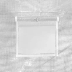 Drivhus med stålstel 6 m² 3x2x2 m hvid - Drivhus - Drivhuse - Home & Living
