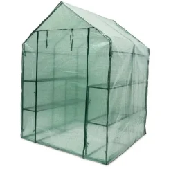 Drivhus, 195x140x140 cm, Grøn