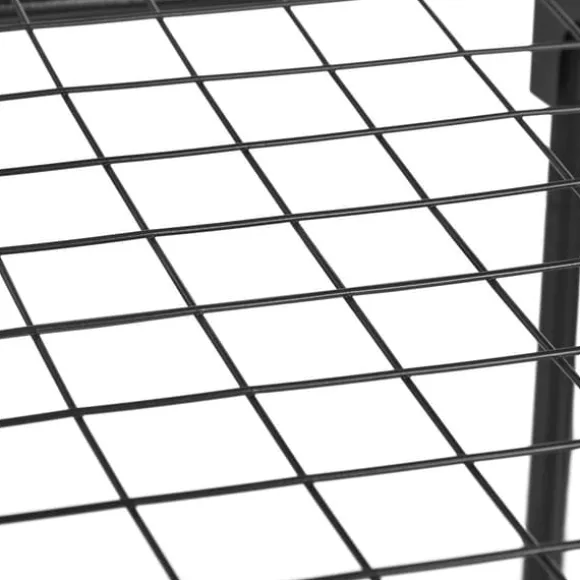 Drivhus, 125x69x29 cm, Sort