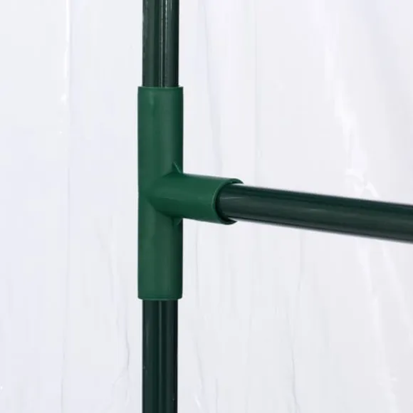 Drivhus, 153x89x49 cm, Transparent