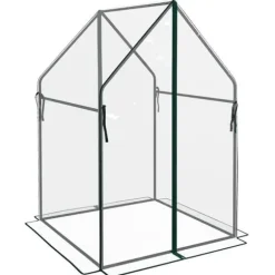 Drivhus, 90x90x145 cm, Transparent