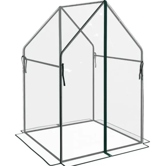 Drivhus, 90x90x145 cm, Transparent