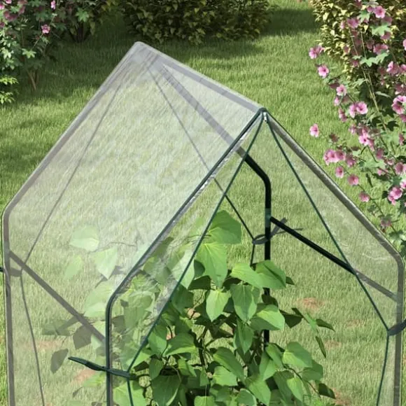 Drivhus, 90x90x145 cm, Transparent