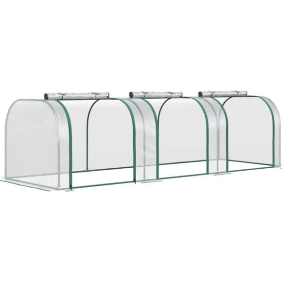 Drivhus, 295x100x80 cm, Transparent