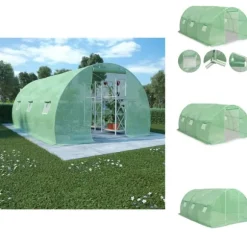 Drivhuse - Living drivhus 3,5 m² 450x300x200 cm
