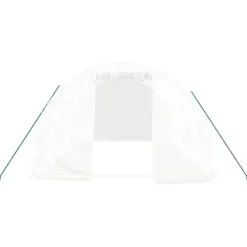 Drivhuse - Living drivhus med stålstel 12 m² 4x3x2 m hvid