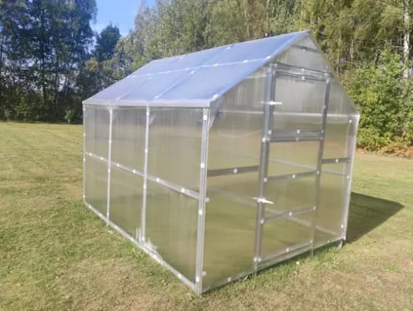 Drivhuse KLASIKA BERNARD 2,35x4 m med 6mm polycarbonat