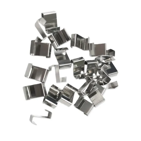 Drivhusklemmer i rustfrit stål 50-Piece