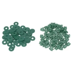 Drivhus-twist-clips - 100 STK Plastic Shading-fikseringsclips til drivhusisolering