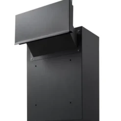 Drop Box, 31.8x16x42.9 cm, Sort, Stål