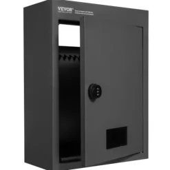 Drop Box, 31.8x16x42.9 cm, Sort, Stål