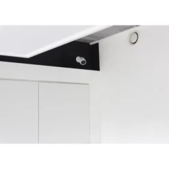 Dummykamera - CHACON - Aluminium - Blå LED - Vit