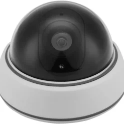 Dummy-kamera - LINK2HOME - Dome - Blinkende rød LED - Nem installation - Trådløs