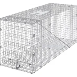 Dyrefælde, 106,7x40,6x45,7 cm, Human, Galvaniseret jern