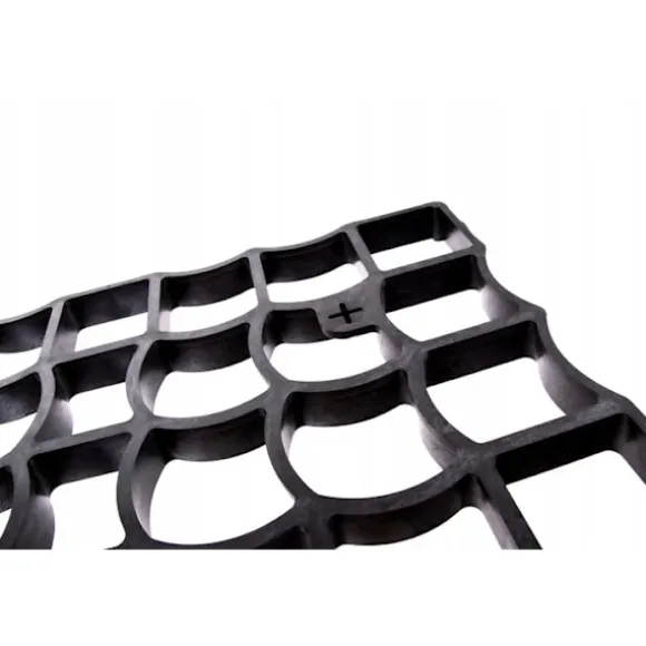 ECO haveespalier, parkering, indkørsel, 50x50x3cm, 10 stk. GEOKRATA, sort
