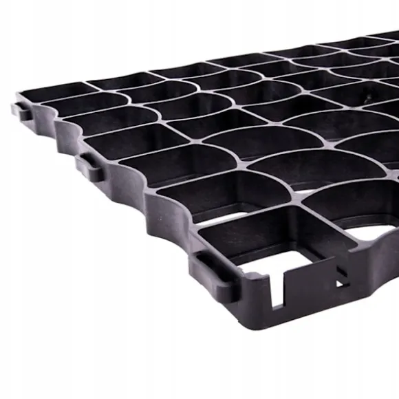 ECO haveespalier, parkering, indkørsel, 50x50x3cm, 10 stk. GEOKRATA, sort