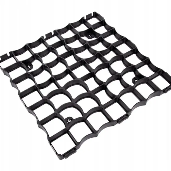 ECO haveespalier, parkering, indkørsel, 50x50x3cm, 10 stk. GEOKRATA, sort