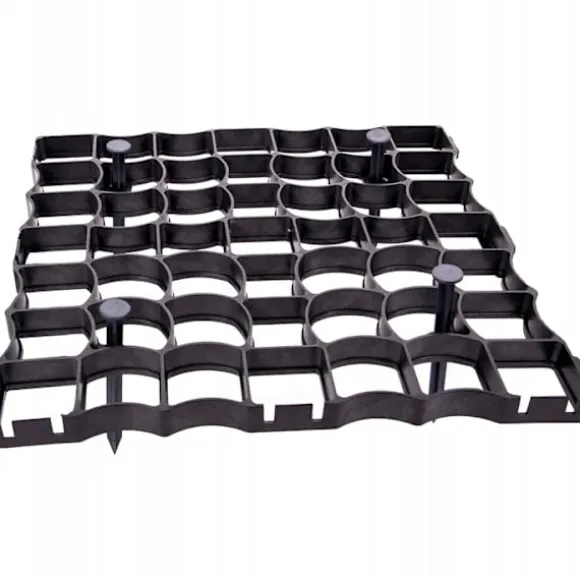 ECO haveespalier, parkering, indkørsel, 50x50x3cm, 10 stk. GEOKRATA, sort