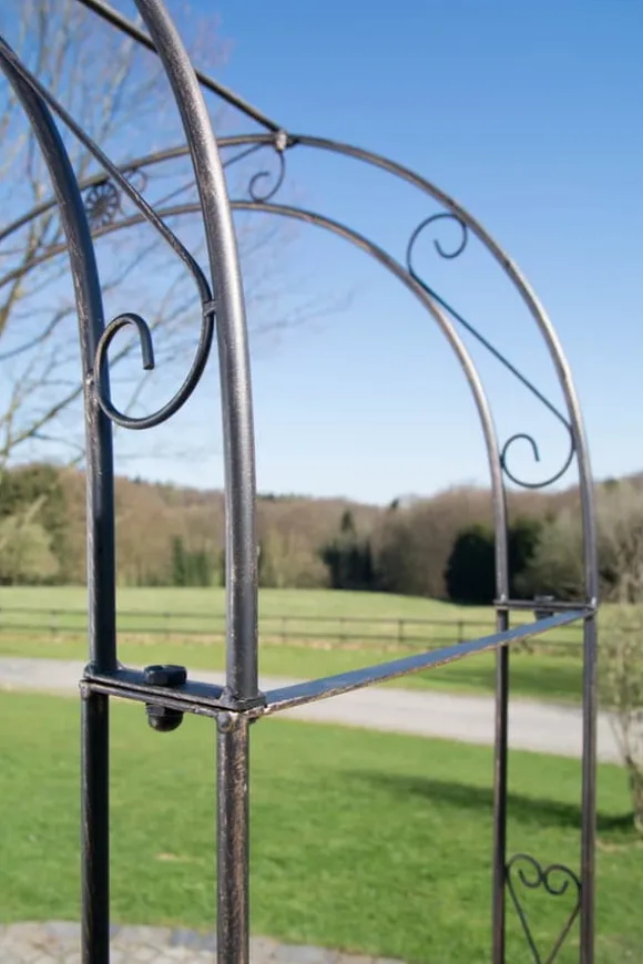 Eksklusiv Iron Rose Arch - Climbing Aid - Holdable & Elegant Design - Garden Accessory